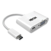 Tripp Lite USB 3.1 Gen 1 USB-C to VGA Adapter, 3", White Item: TRPU44406NVC