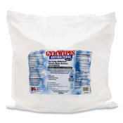 2XL Antibacterial Gym Wipes Refill, 1-Ply, 6 x 8, Unscented, White, 700 Wipes/Pack, 4 Packs/Carton Item: TXLL101