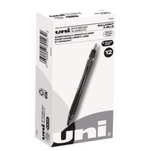 uniball® Jetstream Elements Hybrid Gel Pen, Retractable, Medium 1 mm ...