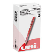 uniball® Chroma Mechanical Pencil, 0.7 mm, HB (#2), Black Lead, Red Barrel, Dozen Item: UBC70135