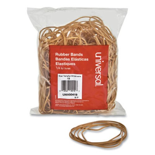Rubber Bands, Size 19, 0.04