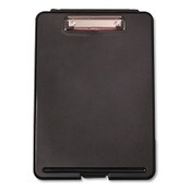 Universal® Storage Clipboard, 0.5" Clip Capacity, Holds 8.5 x 11 Sheets, Black Item: UNV40318