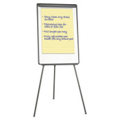 Universal® Dry Erase Board with Tripod Easel, 29 x 41, White Surface, Black Frame Item: UNV43032