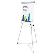 Universal® Heavy-Duty Adjustable Presentation Easel, 69" Maximum Height, Metal, Silver Item: UNV43035