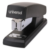 Universal® Half-Strip Stapler, 20-Sheet Capacity, Black Item: UNV43119