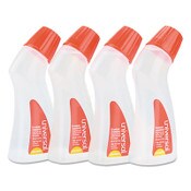 Universal® Envelope Moistener with Adhesive, 2.2 oz Bottle, Clear, 4/Pack Item: UNV46065VP