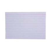 Universal® Ruled Index Cards, 4 x 6, White, 100/Pack Item: UNV47230