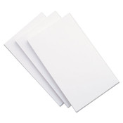 Universal® Unruled Index Cards, 5 x 8, White, 100/Pack Item: UNV47240
