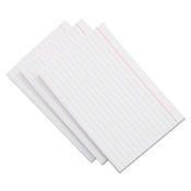 Universal® Ruled Index Cards, 5 x 8, White, 500/Pack Item: UNV47255