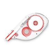Universal® Side-Application Correction Tape, Transparent Red Applicator, 0.2" x 393", 6/Pack Item: UNV75610