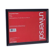 Universal® All Purpose Document Frame, 8.5 x 11 Insert, Black, 3/Pack Item: UNV76848