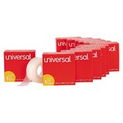 Universal® Invisible Tape, 1" Core, 0.75" x 83.33 ft, Clear, 12/Pack Item: UNV83412