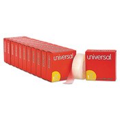 Universal® Invisible Tape, 1" Core, 0.75" x 36 yds, Clear, 12/Pack Item: UNV83436VP