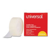 Universal® Invisible Tape, 1" Core, 0.75" x 36 yds, Clear Item: UNV83436