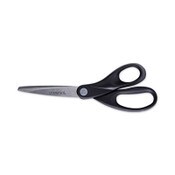 Universal® Stainless Steel Office Scissors, 8" Long, 3.75" Cut Length, Straight Black Handle Item: UNV92009