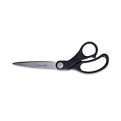 Universal® Stainless Steel Office Scissors, 8.5" Long, 3.75" Cut Length, Offset Black Handle Item: UNV92010