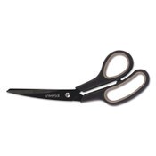 Universal® Industrial Carbon Blade Scissors, 8" Long, 3.5" Cut Length, Crane-Style Black/Gray Handle Item: UNV92022
