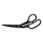 Universal® Industrial Carbon Blade Scissors, 8" Long, 3.5" Cut Length, Black/Gray Offset Handle Item: UNV92022