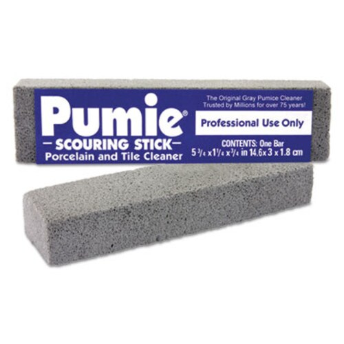 Pumie® Scouring Stick, 6.75 x 1.25, Gray, Dozen Item: UPM12