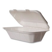 Vegware™ Nourish Molded Fiber Takeout Containers, Compostable, 5 x 9 x 2, White, Sugarcane, 250/Carton Item: VEGWHHOAGIE