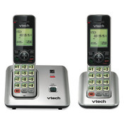 Vtech® CS6619-2 Cordless Phone System, Base and 1 Additional Handset Item: VTECS66192