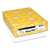 Neenah Paper Exact Index Card Stock, 94 Bright, 90 lb Index Weight, 8.5 x 11, White, 250/Pack Item: WAU40311