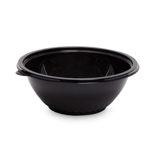 WNA Caterline Pack n' Serve Plastic Bowl, 80 oz, 10" Diameter x 4"h, Black, 25/Carton Item: WNAAPB80BL