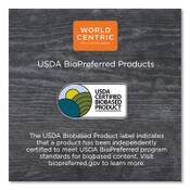 World Centric® Fiber Bowls, 12 oz, 4.5" dia x 2.5" h, Natural, Paper, 500/Carton Item: WORBBSC12NLFP