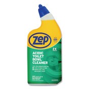 Zep® Acidic Toilet Bowl Cleaner, Mint, 32 oz Bottle, 12/Carton Item: ZPEZUATBC32